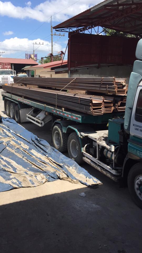 Sheet piles in the Philippines